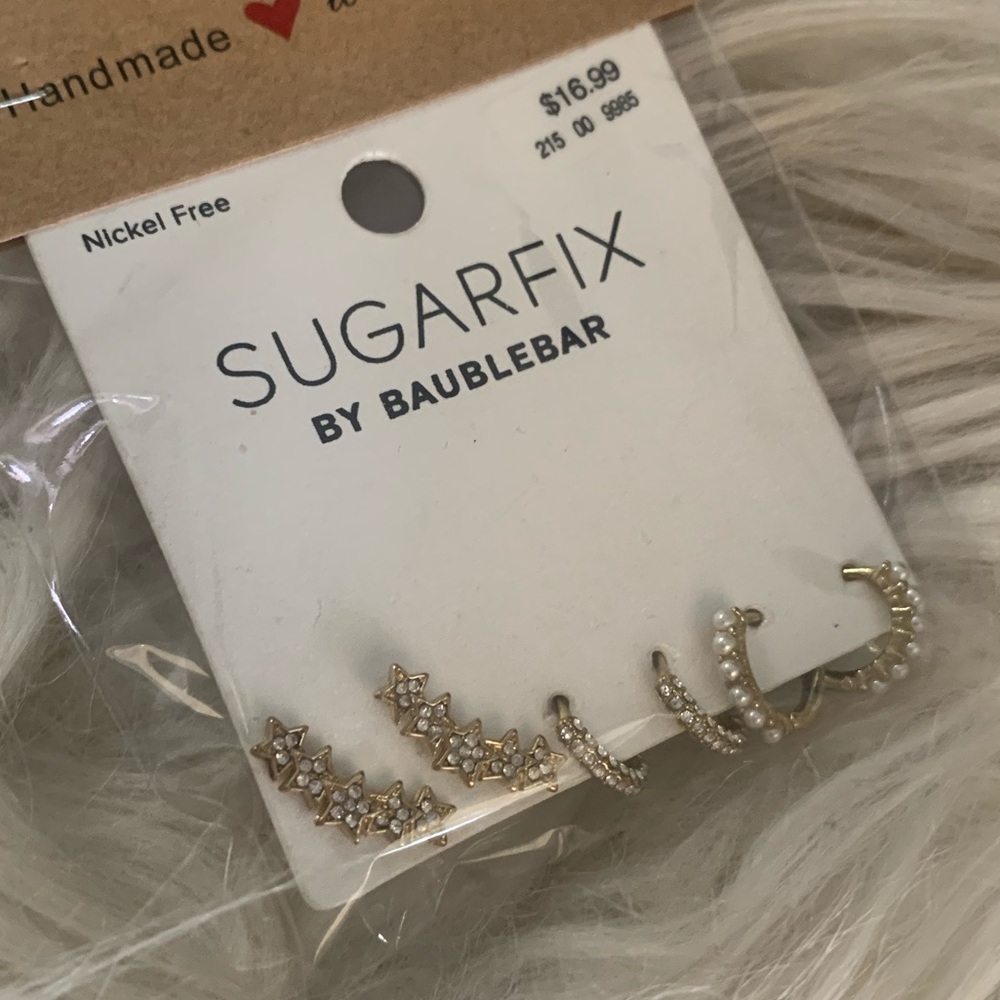 Gold Star Earrings